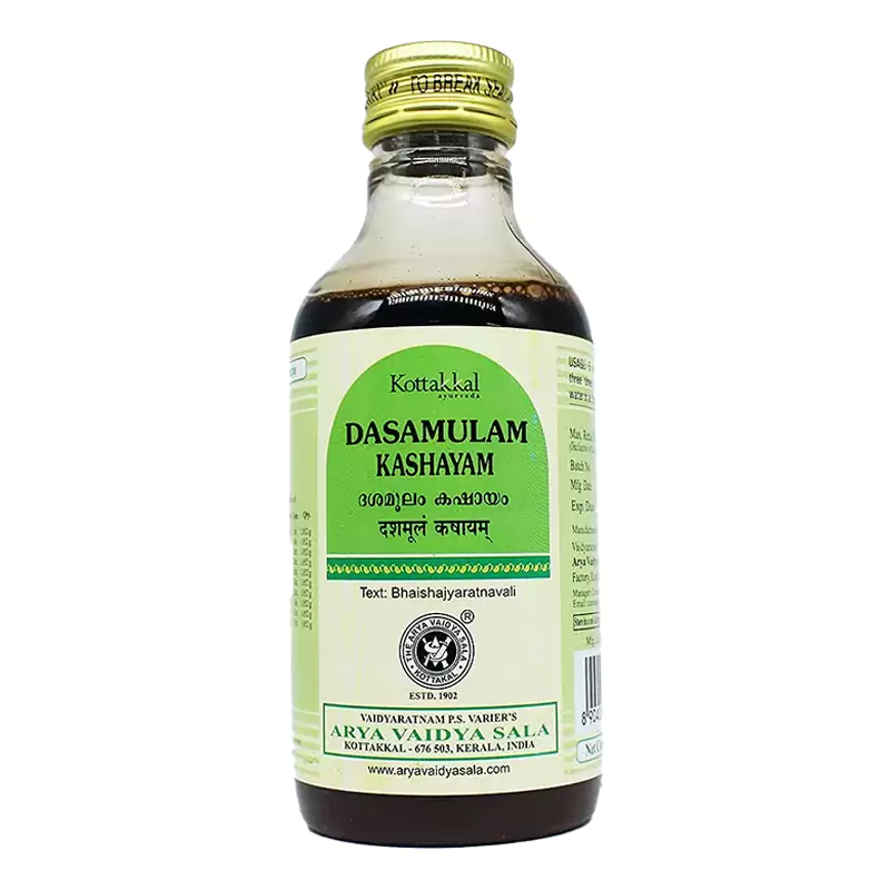Kottakkal Arya Vaidyasala Dasamulam Kashayam, 200 ml-1.webp